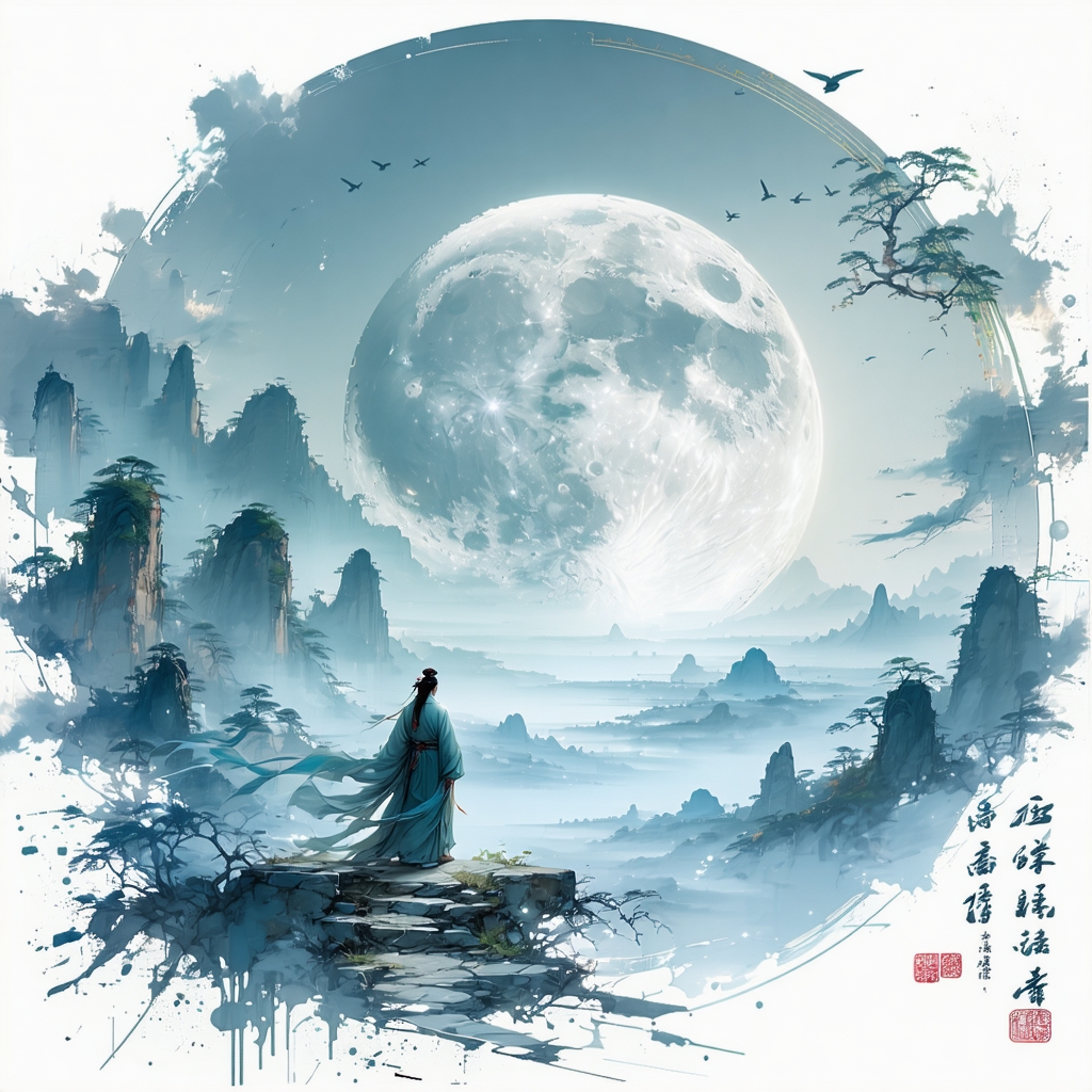 浮云一别后，流水十年间。