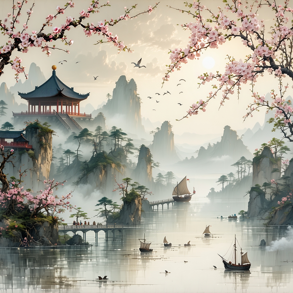 最是一年春好处，绝胜烟柳满皇都。